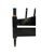 Pair of 1970s Ebony Lacquered Faux Bamboo Headboards With Gilded Gold Trim For Sale - Image 16 of 17