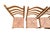 Italian Country Ladder Back Dining Chairs With Woven Rush Seats – Set of 4 For Sale - Image 4 of 18
