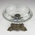 Metal Antique Glass Bowl with Bronze Base, Italy, 1920s For Sale - Image 7 of 18