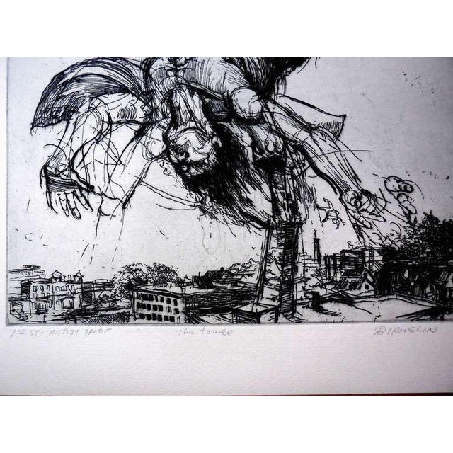 Expressionism Robert A. Birmelin, The Tower For Sale - Image 3 of 5