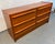 A beautiful example of classic Danish modern design, this vintage six-drawer teak dresser showcases the clean lines,...