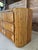 Vintage Restored Waterfall Split Rattan 9-Drawer Dresser For Sale - Image 9 of 12