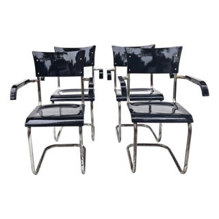 B43F Chairs by Mart Stam for Thonet, 1931, Set of 4 For Sale