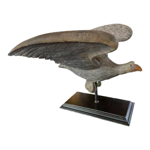 Carved Spread Wing Eagle Sculpture, Early 20th Century