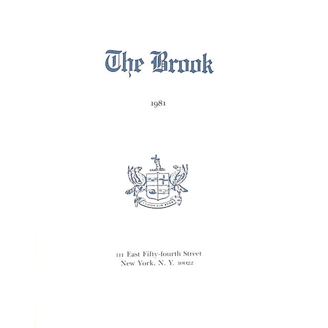 Traditional "Club House of the Brook 1981 Members' Annual" For Sale - Image 3 of 7