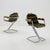 pace Age Chrome & Velvet Dining Room Chair by Gastone Rinaldi, 1970s For Sale - Image 5 of 5