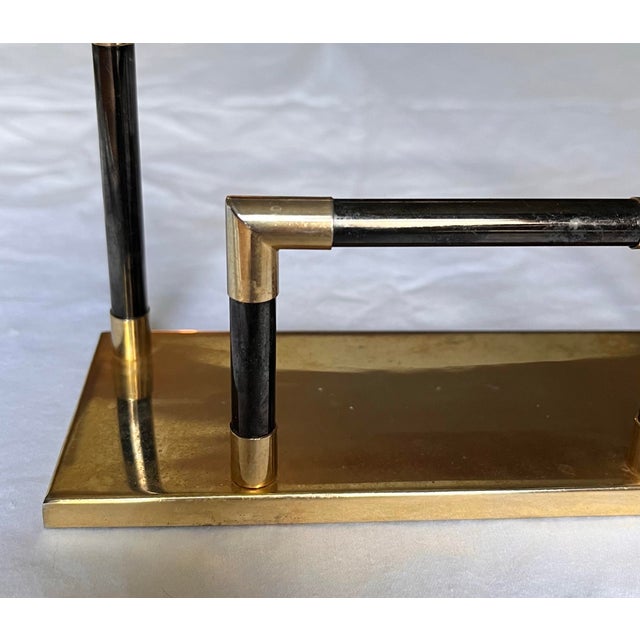 Late 20th Century Vintage Mixed Metal Envelope Holder For Sale - Image 5 of 6
