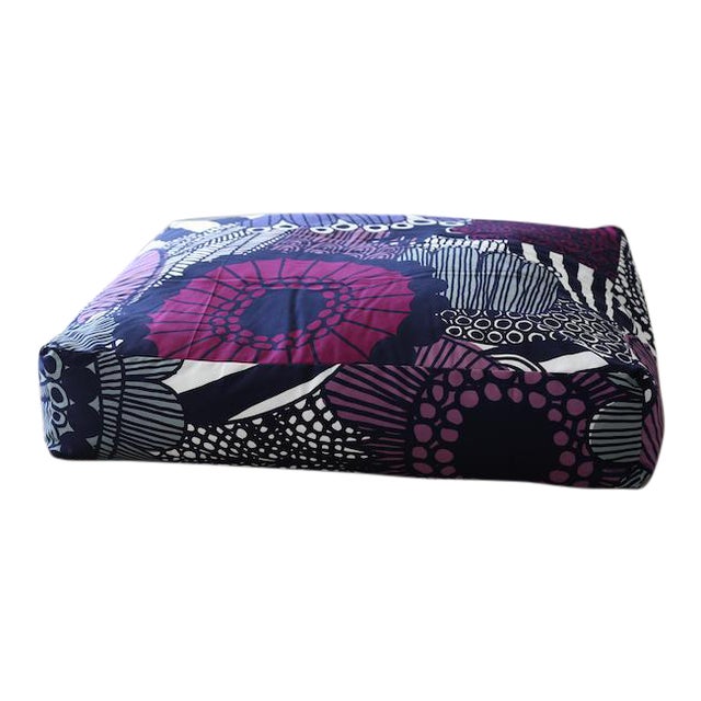Marimekko Siirtolapuutarha Violet Floor Pillow 32 X 32 Chairish