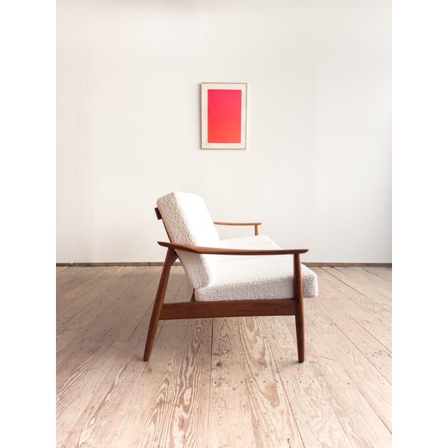 Arne Vodder Danish Model 164 Sofa by Arne Vodder for France & Son For Sale - Image 4 of 17