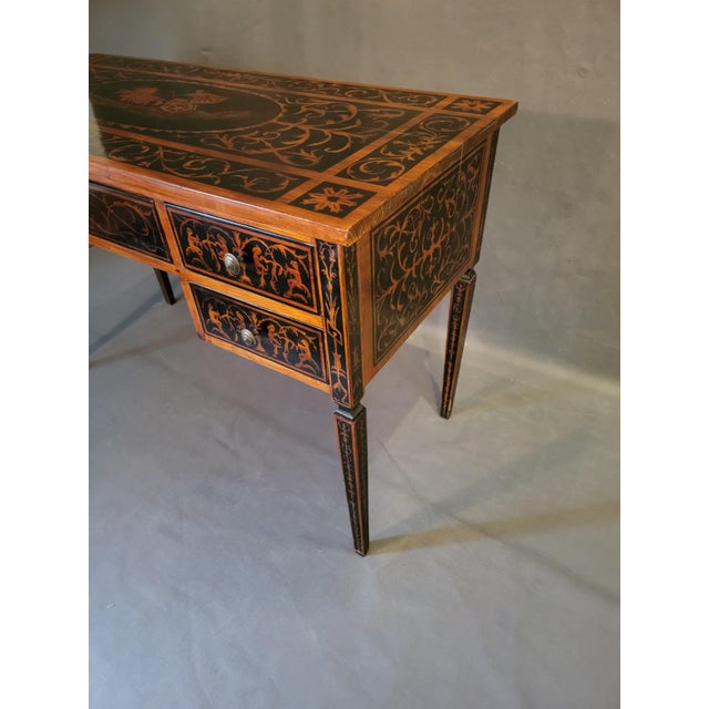 Mid 19th Century French Empire Style Writing Desk For Sale - Image 9 of 10