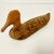 Chestnut Late 1800s Antique Farmhouse Americana Folk Art Hand Carved Pine Duck Decoy For Sale - Image 8 of 12