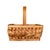 Woven Porcupine Wood Decorative Basket For Sale - Image 4 of 5