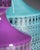 Ceramic Turquoise and Purple Porcelain Vases by Hans Theo Baumann for Rosenthal, 1964, Set of 2 For Sale - Image 7 of 14