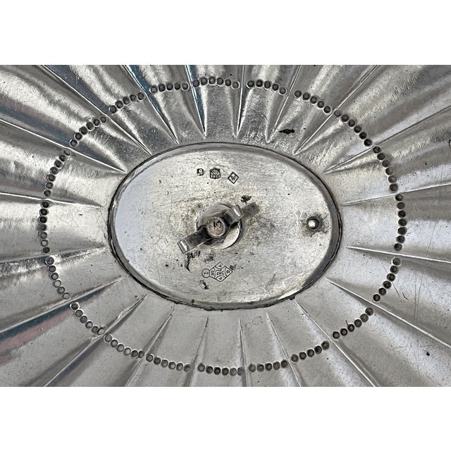 Antique Victorian English Silverplate Meat Dome Cloche – Thomas Bradbury & Sons, Sheffield, 1872 For Sale In Philadelphia - Image 6 of 7