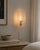 When lit, the rippling ice relief surface of this cylindrical glass shade scatters light in all directions — every...