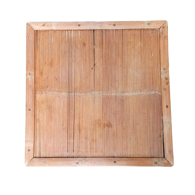 Coffee Table in Bamboo For Sale - Image 4 of 7