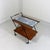 Teak Trolley with Botanical Tile Top, 1960s For Sale - Image 4 of 14