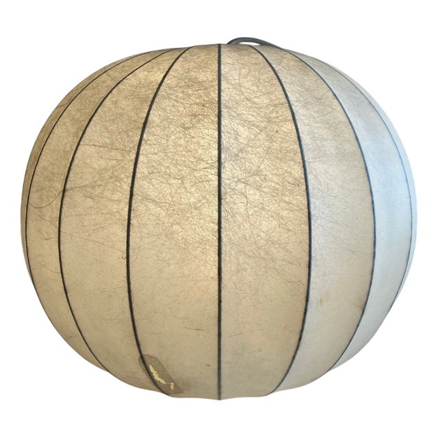 Cocoon Pendant Light from Goldkant Leuchten, Germany, 1960s For Sale