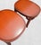 Red Vintage Palm Beach Regency Red Carved Oval Wood Ming Leg Side Tables by Jasper- A Pair For Sale - Image 8 of 8