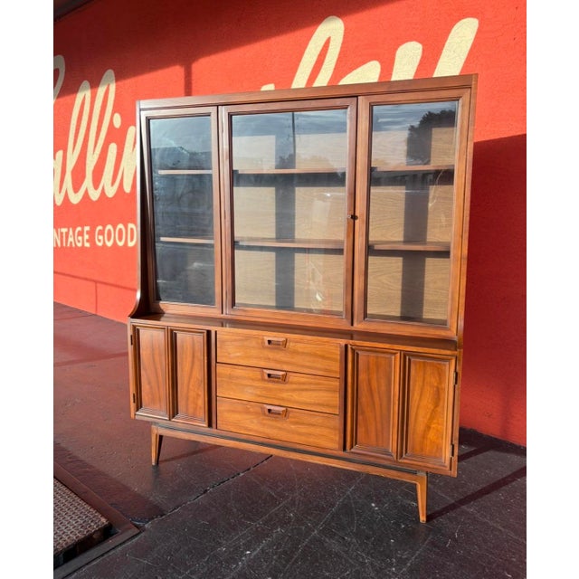 Mid-Century Modern Mid Century Hutch Attr. To j.b. Van Sciver For Sale - Image 3 of 13