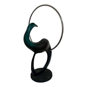 Colin Webster Watson, Large Bronze Modernist Biomorphic Sculpture Abstract Bird Colin Webster Watson