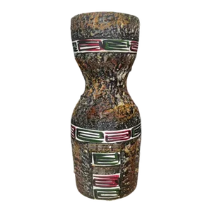 1970s Fat Lava Vase