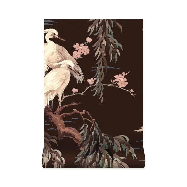 House of Hackney House of Hackney Zeus Wallpaper - Carob For Sale - Image 4 of 4