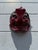 Vintage Japanese Red Lacquer Tengu Wall Mask For Sale - Image 4 of 7