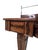 Late 19th Century Monumental Antique English Regency Revival Flame Mahogany Executive Desk For Sale - Image 12 of 12