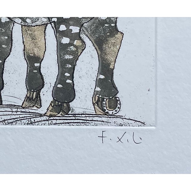 François-Xavier Lalanne, The Horse, 2004, Etching For Sale - Image 4 of 10