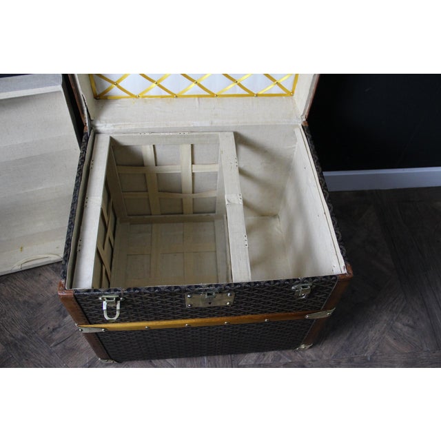 Hat Trunk from Goyard, 1920s For Sale - Image 14 of 17