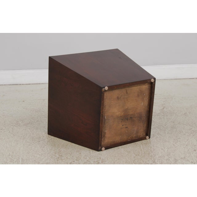 Stickley Metropolitan Cherry Lift Top Box Table For Sale - Image 14 of 15