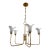 Contemporary Montclair Chandelier 5-Arm For Sale