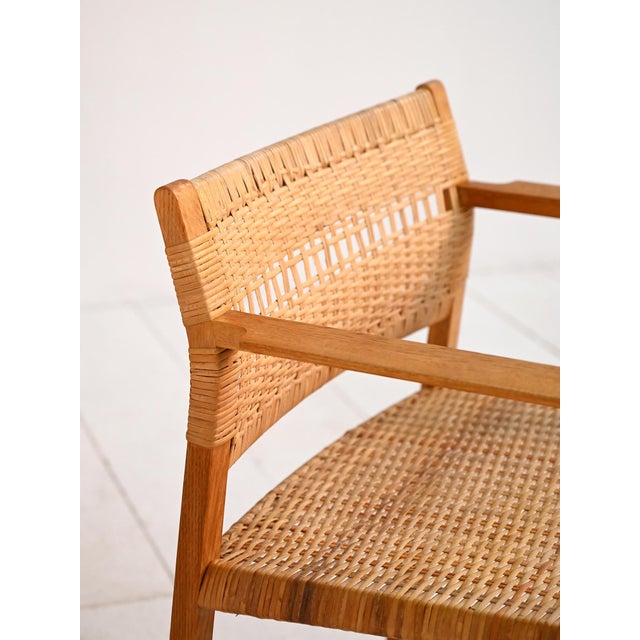Model BM62 Chairs by Børge Mogensen, 1950s, Set of 6 For Sale - Image 13 of 16