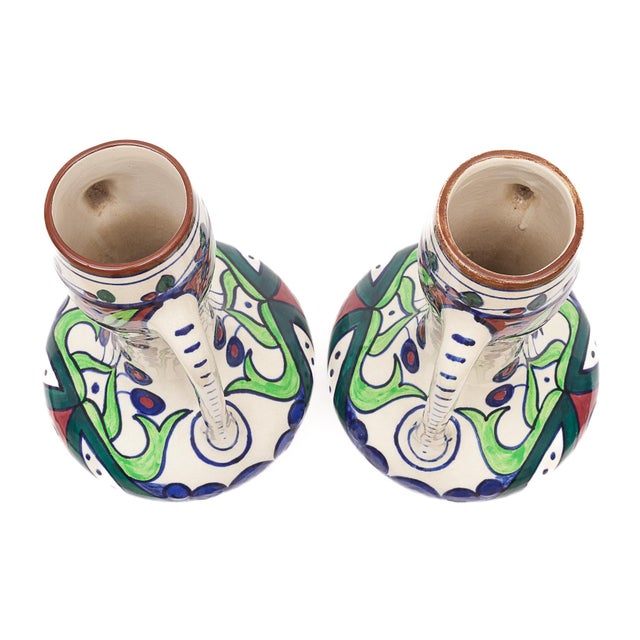 Art Nouveau Vases, 1890s, Set of 2 For Sale - Image 10 of 14