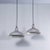 Industrial Grey Enamelled Pendant Lamp from Benjamin, 1950s For Sale - Image 6 of 10
