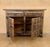 Wood Spanish Revival Carved Wood Cabinet with Iron Hardware, 1940s For Sale - Image 7 of 8