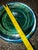 Late 20th Century Emerald Green Cased Art Glass Bowl Attributed to Murano, Italy For Sale In Portland, OR - Image 6 of 7