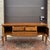 Wood Vintage Statton Queen Anne Solid Cherry 3 Drawer Locking Sideboard or Buffet For Sale - Image 7 of 17