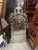 Silver Large Vintage Venetian Etched Wall Mirror For Sale - Image 8 of 10