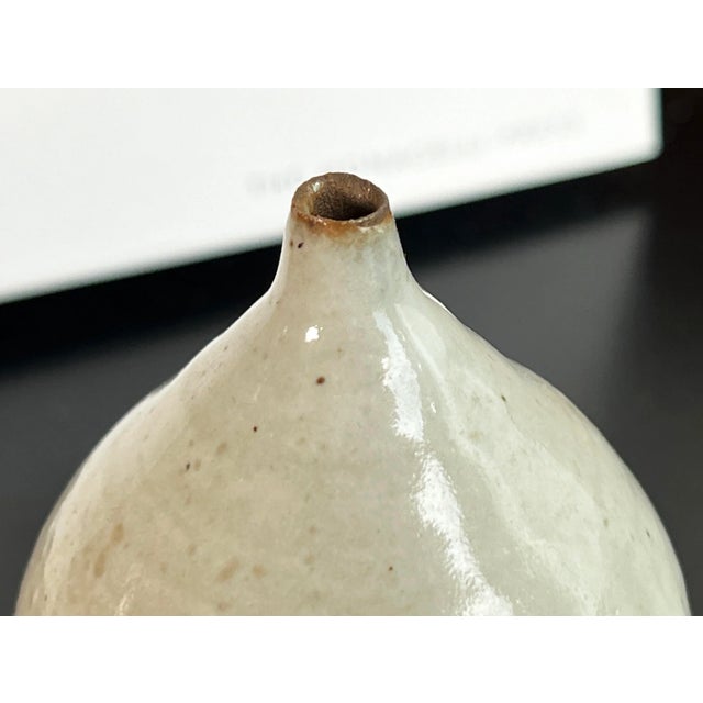 Vintage American Studio Art Pottery Weed Pot Vase For Sale In Providence - Image 6 of 6