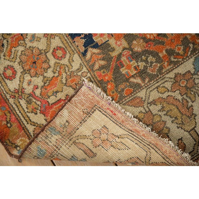Antique Sampler Malayer Rug 4' X 5'8" For Sale - Image 9 of 9