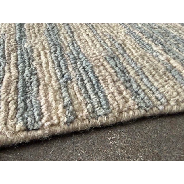 13ft 8in × 13ft 5in Ashley Stark Home Jade Area Rug, Tundra For Sale In San Francisco - Image 6 of 12