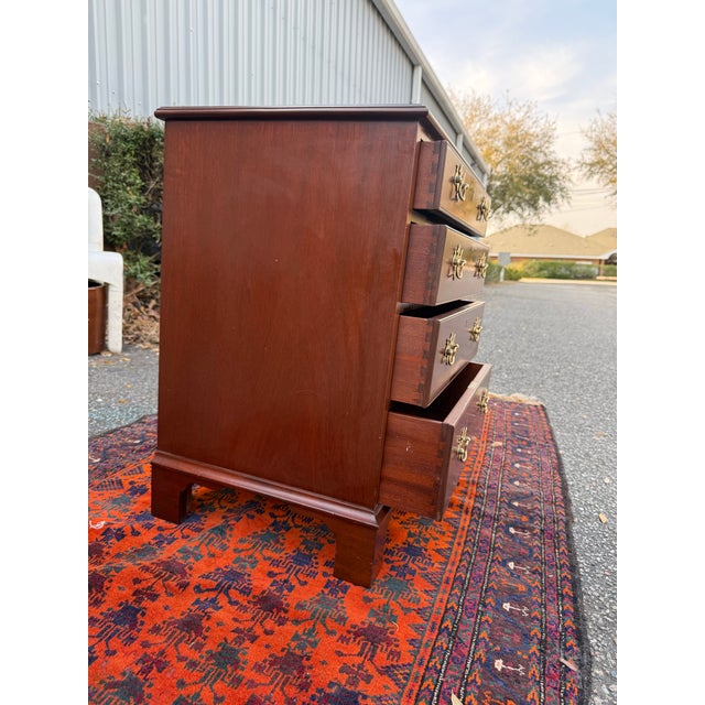 Brown Kittinger Four-Drawer Chest For Sale - Image 8 of 12