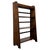 Antique English Oak Open Bookcase For Sale - Image 4 of 11
