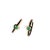 Natural diamond 0.93cts & emerald 0.73cts earring in 18k gold For Sale - Image 12 of 18
