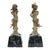 19th Century 19th Century Art Nouveau Carmen & Mignon Bronze Figures on Plinths - Pair For Sale - Image 5 of 14