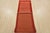 Gabbeh Runner 2’6” X 9’9” Red Wool Contemporary Hand-Knotted Oriental Rug For Sale - Image 11 of 12