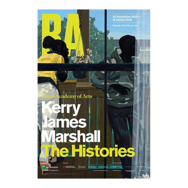 Kerry James Marshall Rare Royal Academy Museum Poster For Sale