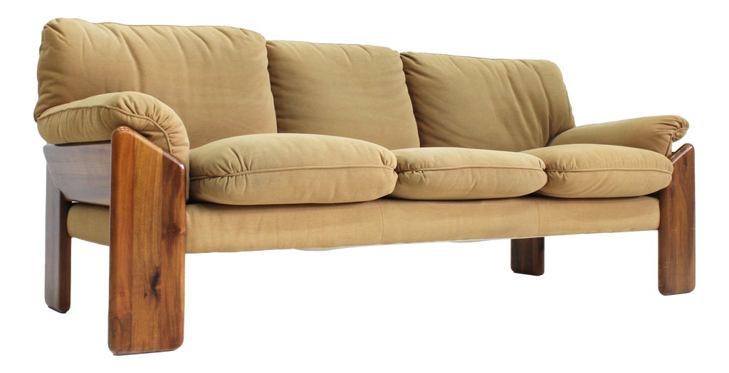 Vintage 3-Seater Sofa by Mario Marenco for Mobilgirgi, 1970s